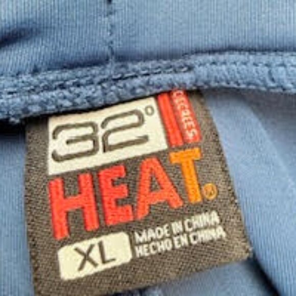 Heat Men’s Performance Jogger Pants Blue Size XL NWT - Picture 8 of 11
